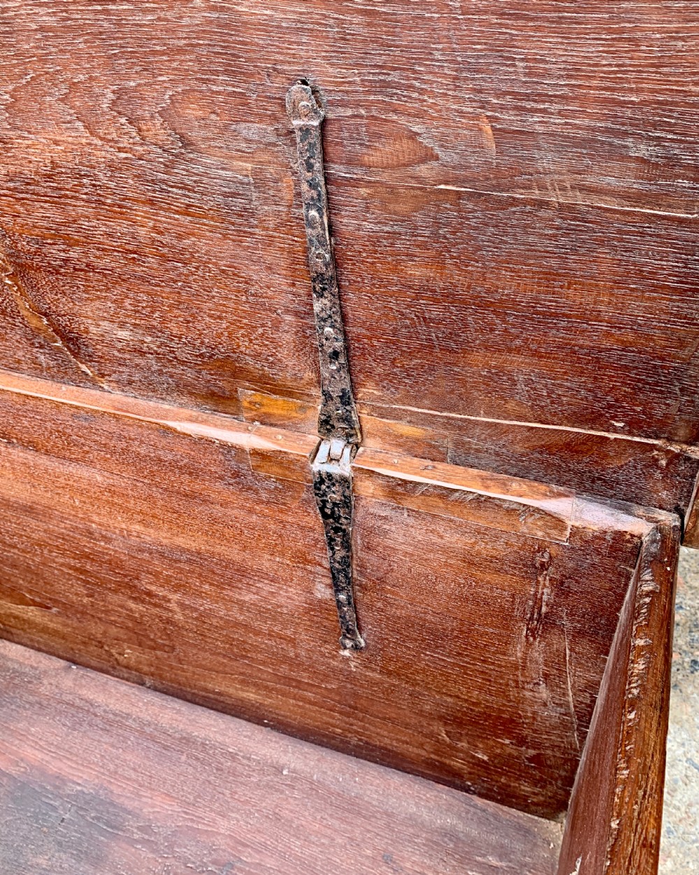 Large Antique Anglo Indian Trunk View XXII