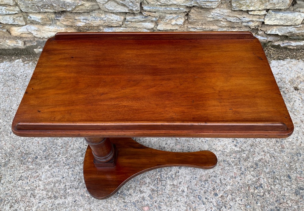 Victorian Mahogany Adjustable Reading Table View IV
