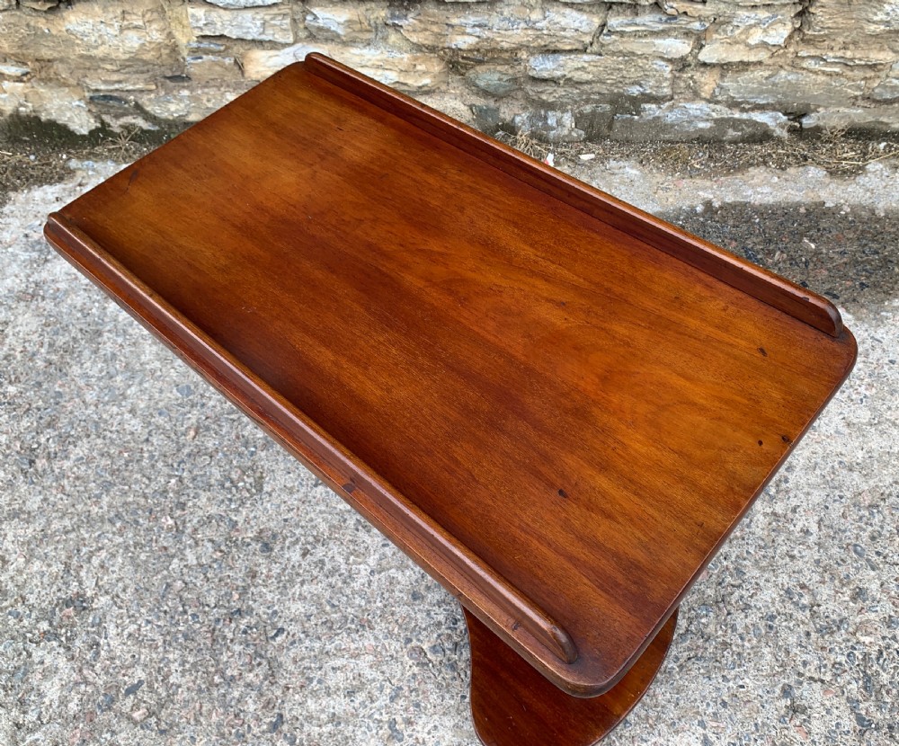 Victorian Mahogany Adjustable Reading Table View IX