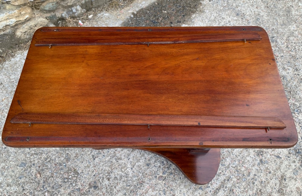 Victorian Mahogany Adjustable Reading Table View XIV
