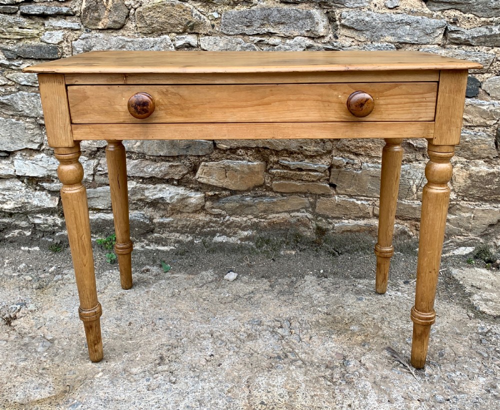 Antique Pine Side Table View II