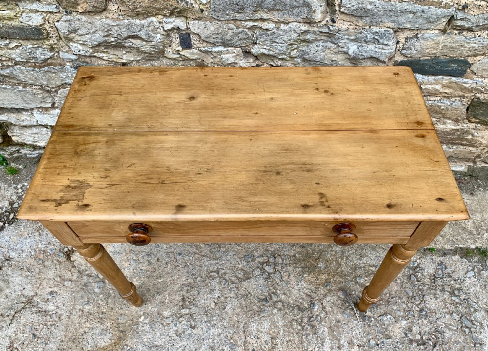 Antique Pine Side Table View III
