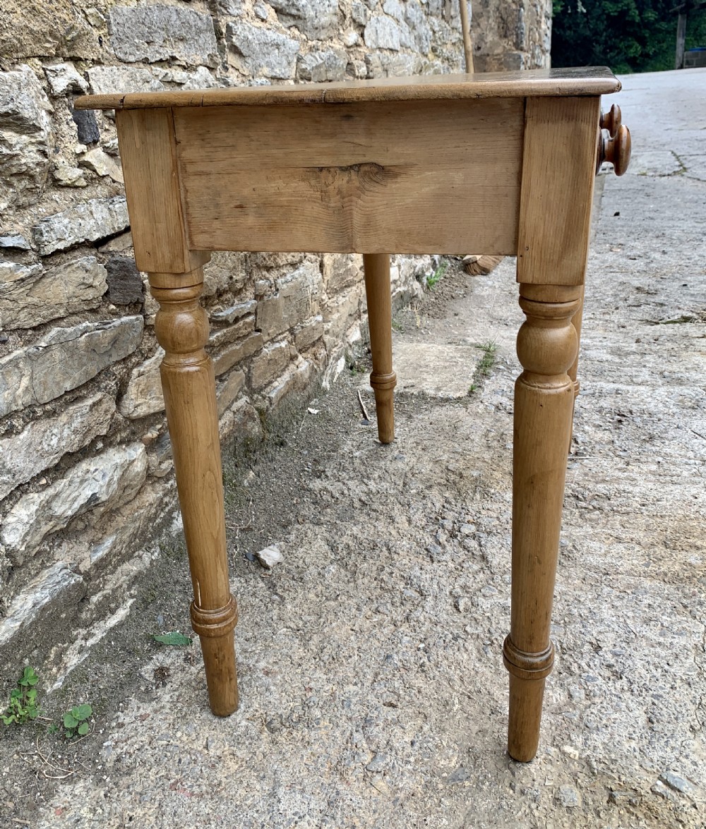 Antique Pine Side Table View IV