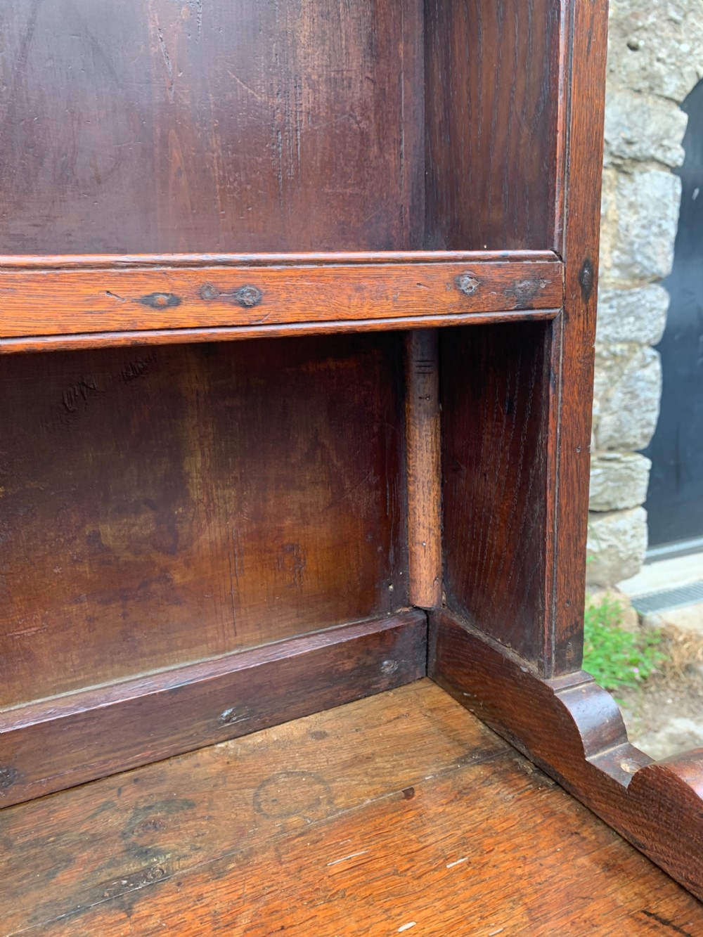 Georgian Oak Dog Kennel Dresser View IX