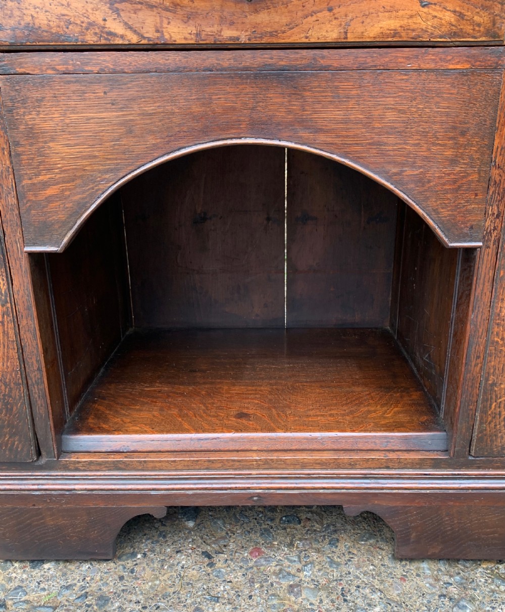 Georgian Oak Dog Kennel Dresser View XVI