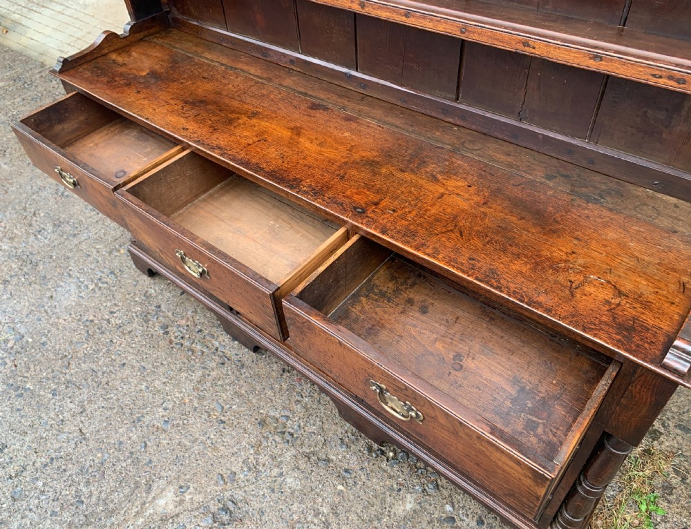 Georgian Oak Dog Kennel Dresser View XX
