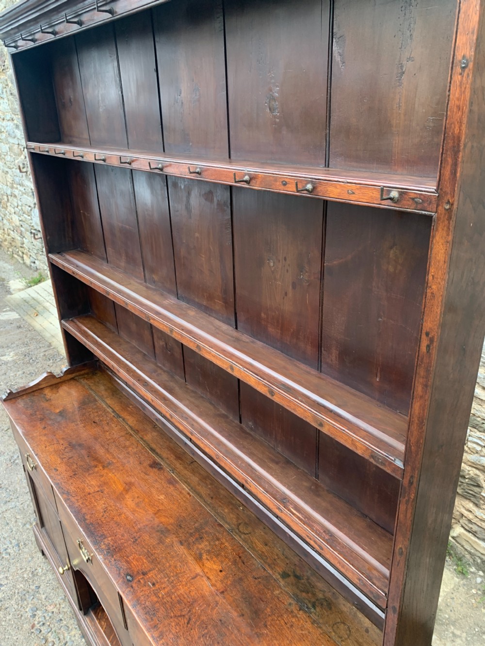 Georgian Oak Dog Kennel Dresser View XXVII
