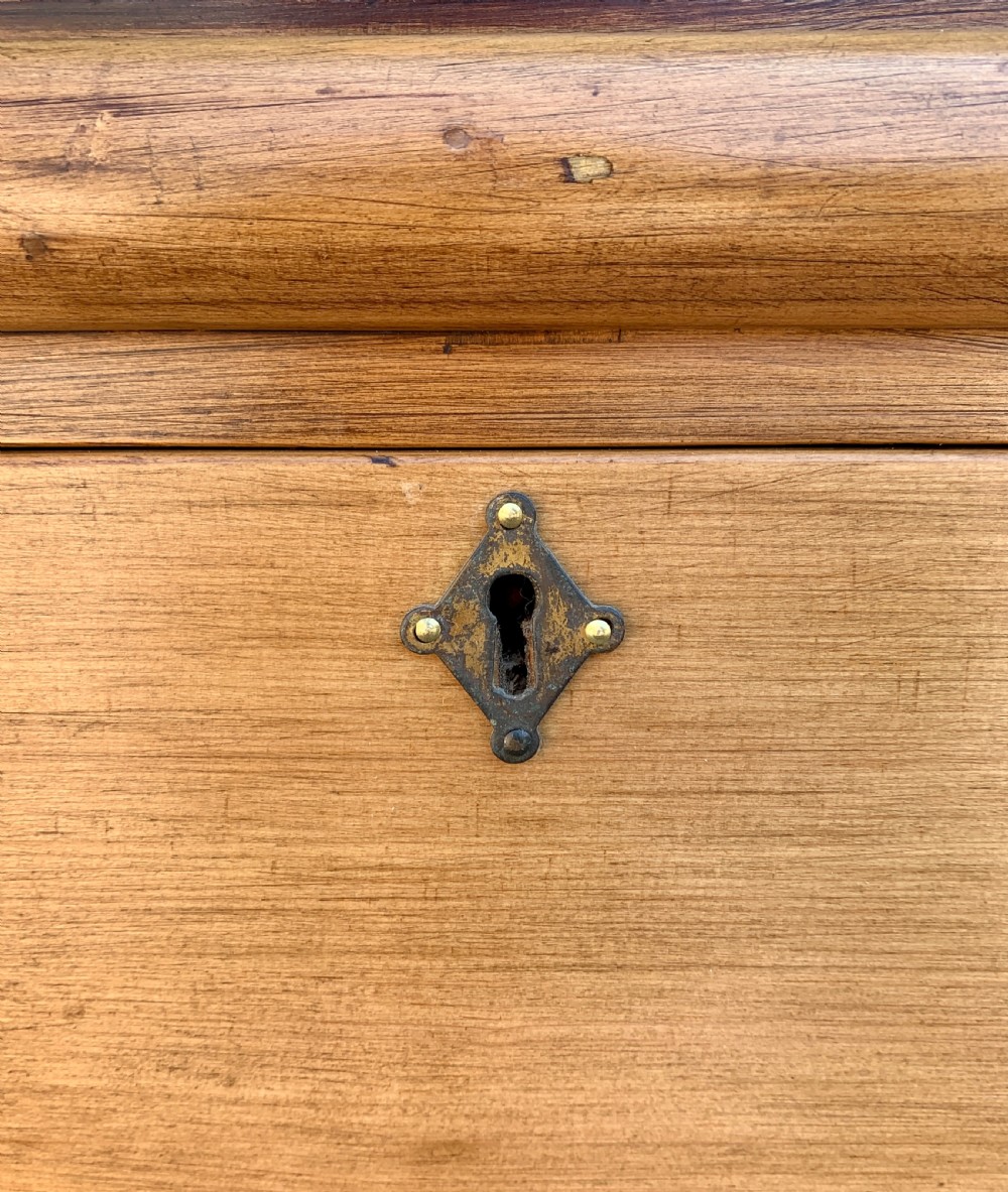 Victorian Stripped Pine Chest of Drawers View X