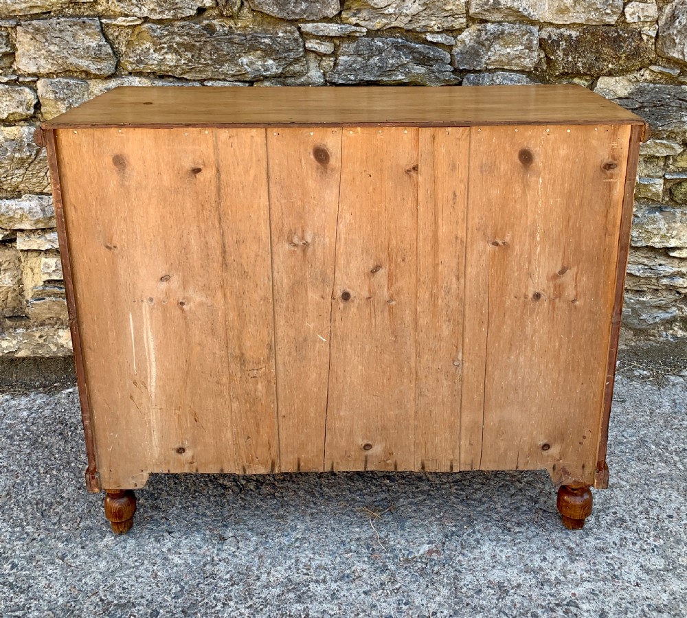 Victorian Stripped Pine Chest of Drawers View XIX