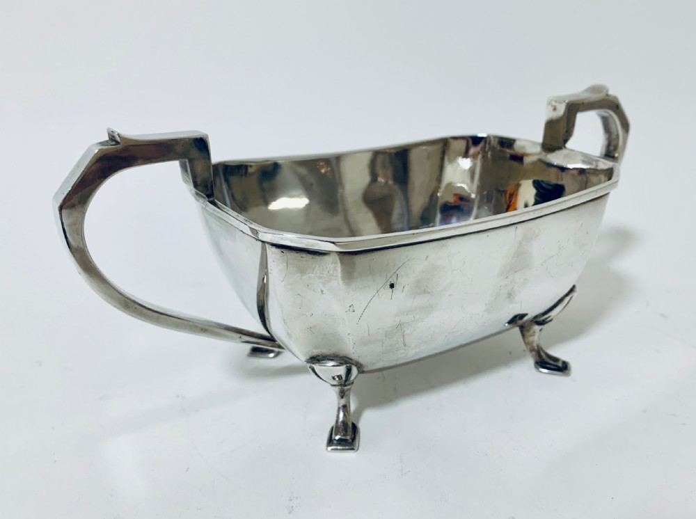 Antique Solid Sterling Silver Three Part Tea Service View XVIII