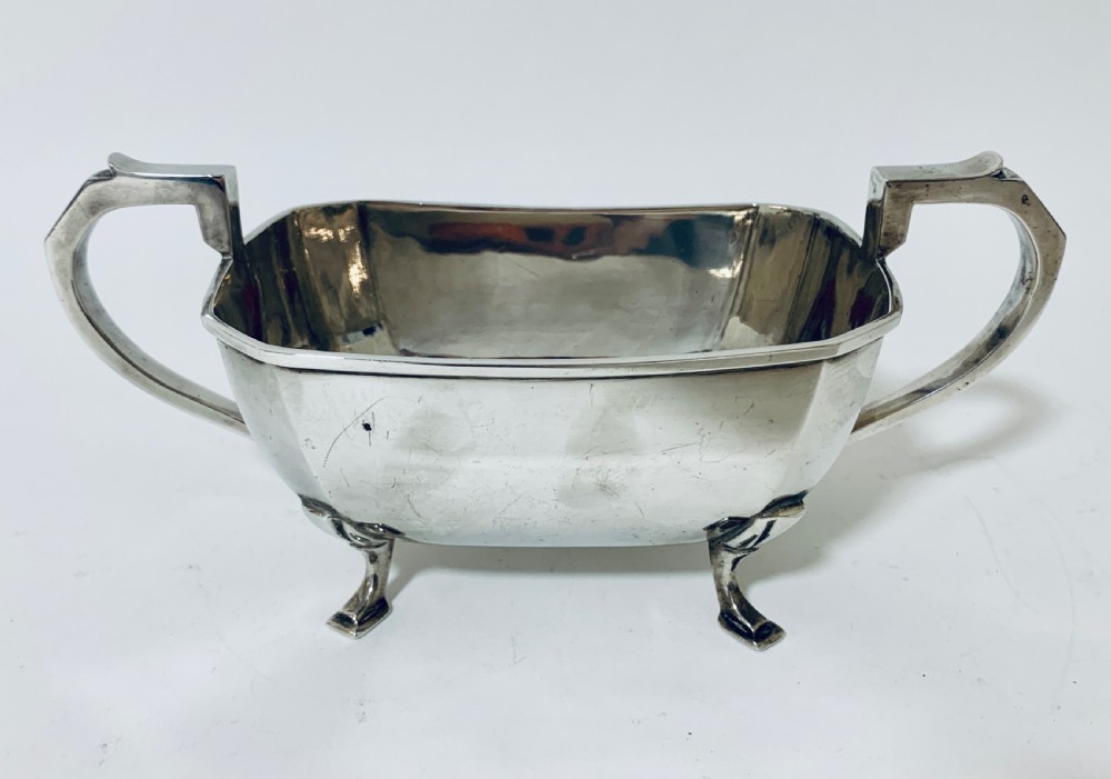 Antique Solid Sterling Silver Three Part Tea Service View XIX