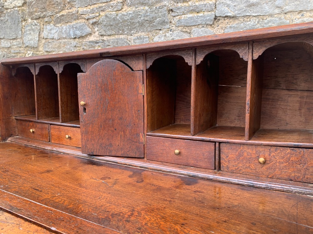 Georgian Oak Bureau View XI