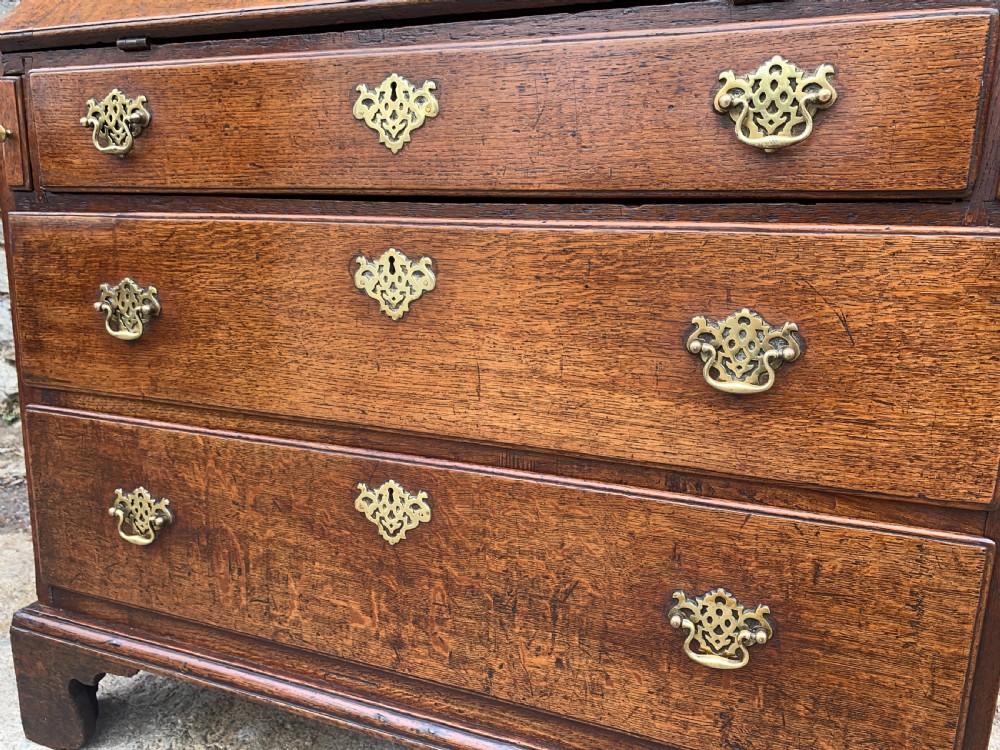 Georgian Oak Bureau View XIV