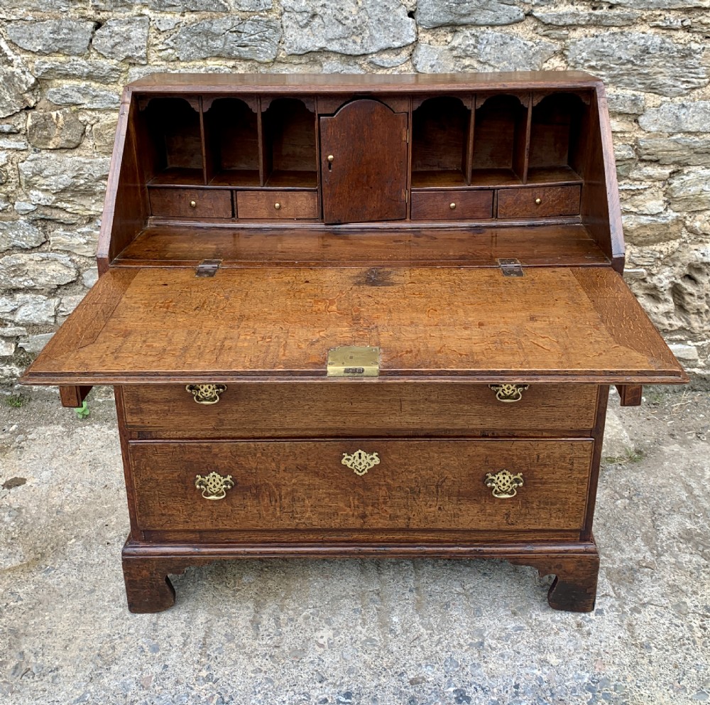 Georgian Oak Bureau View XVII
