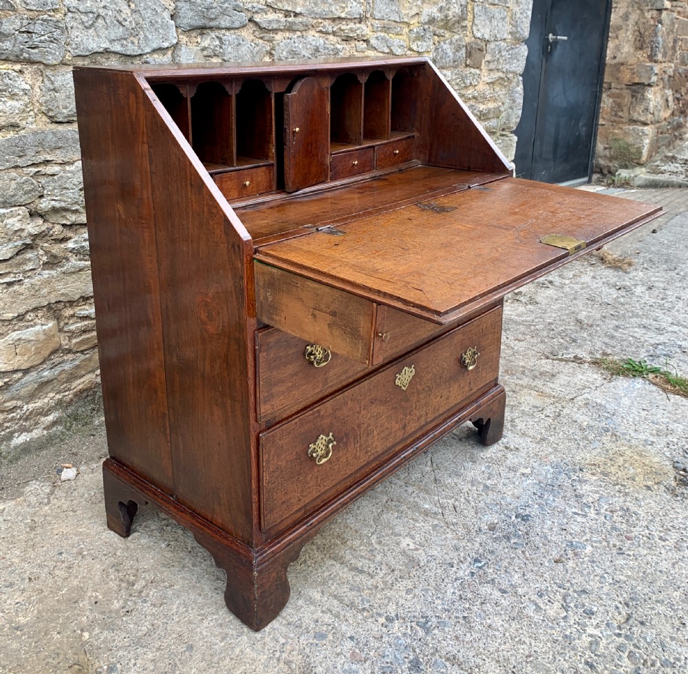 Georgian Oak Bureau View XIX