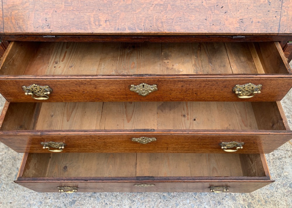 Georgian Oak Bureau View XXI