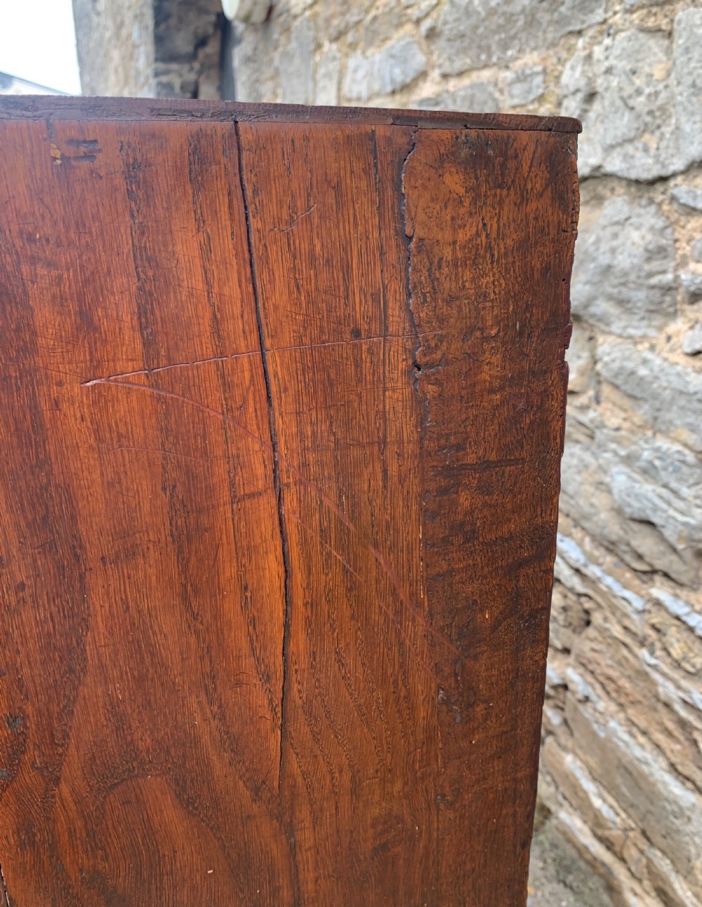 Georgian Oak Bureau View XXIV