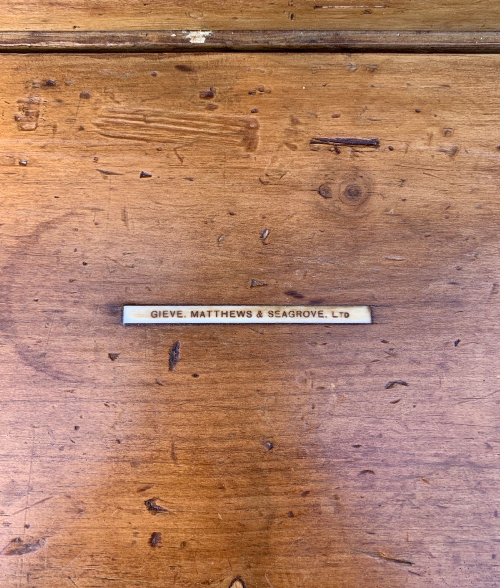 Antique Pine Campaign Chest View VII