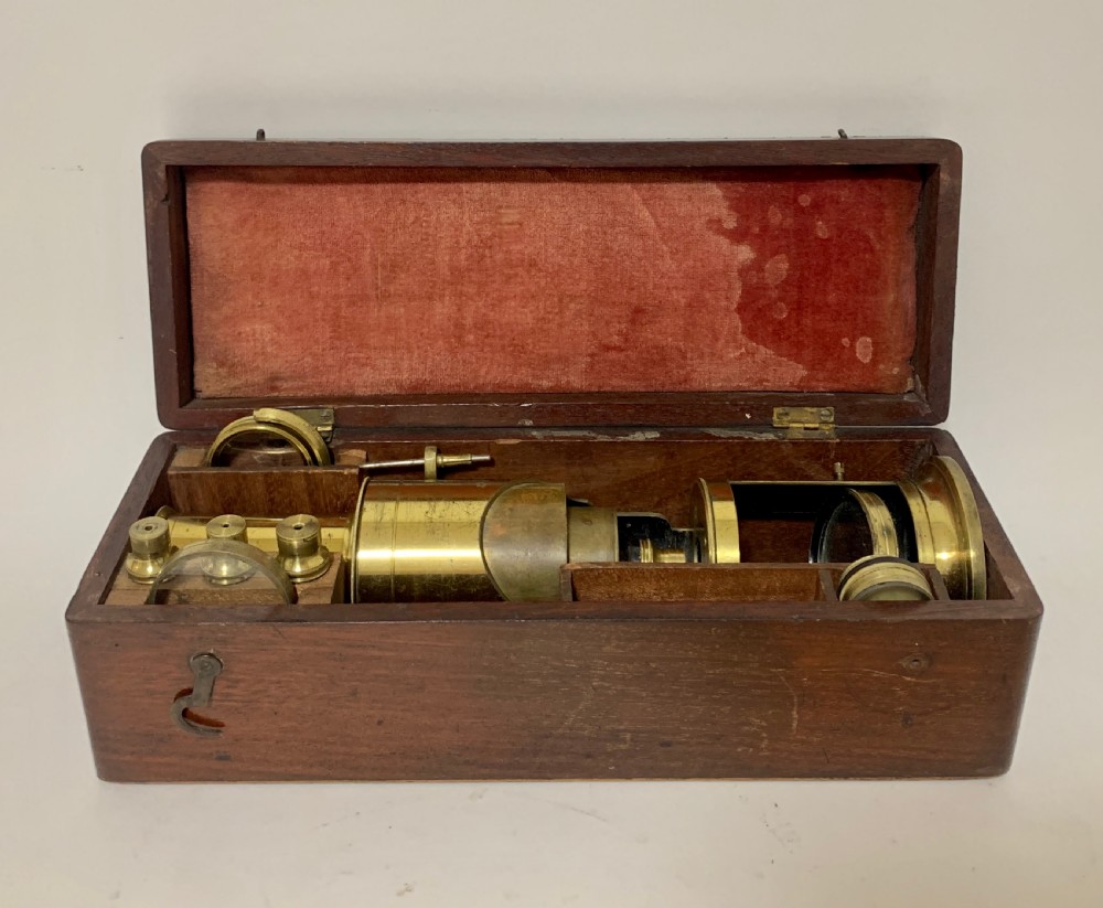 Large Antique Drum Microscope View IV