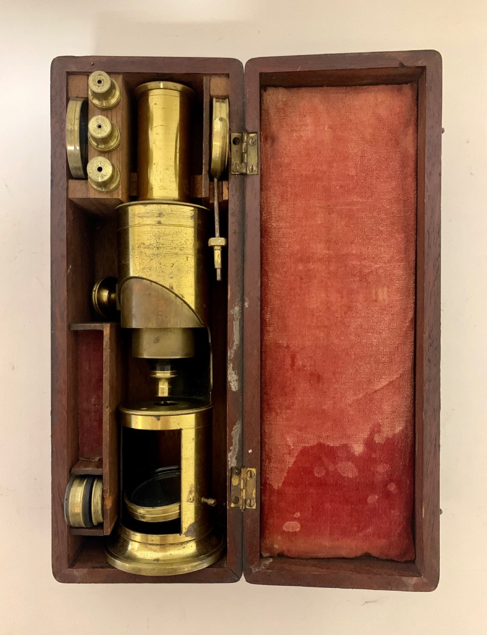 Large Antique Drum Microscope View V