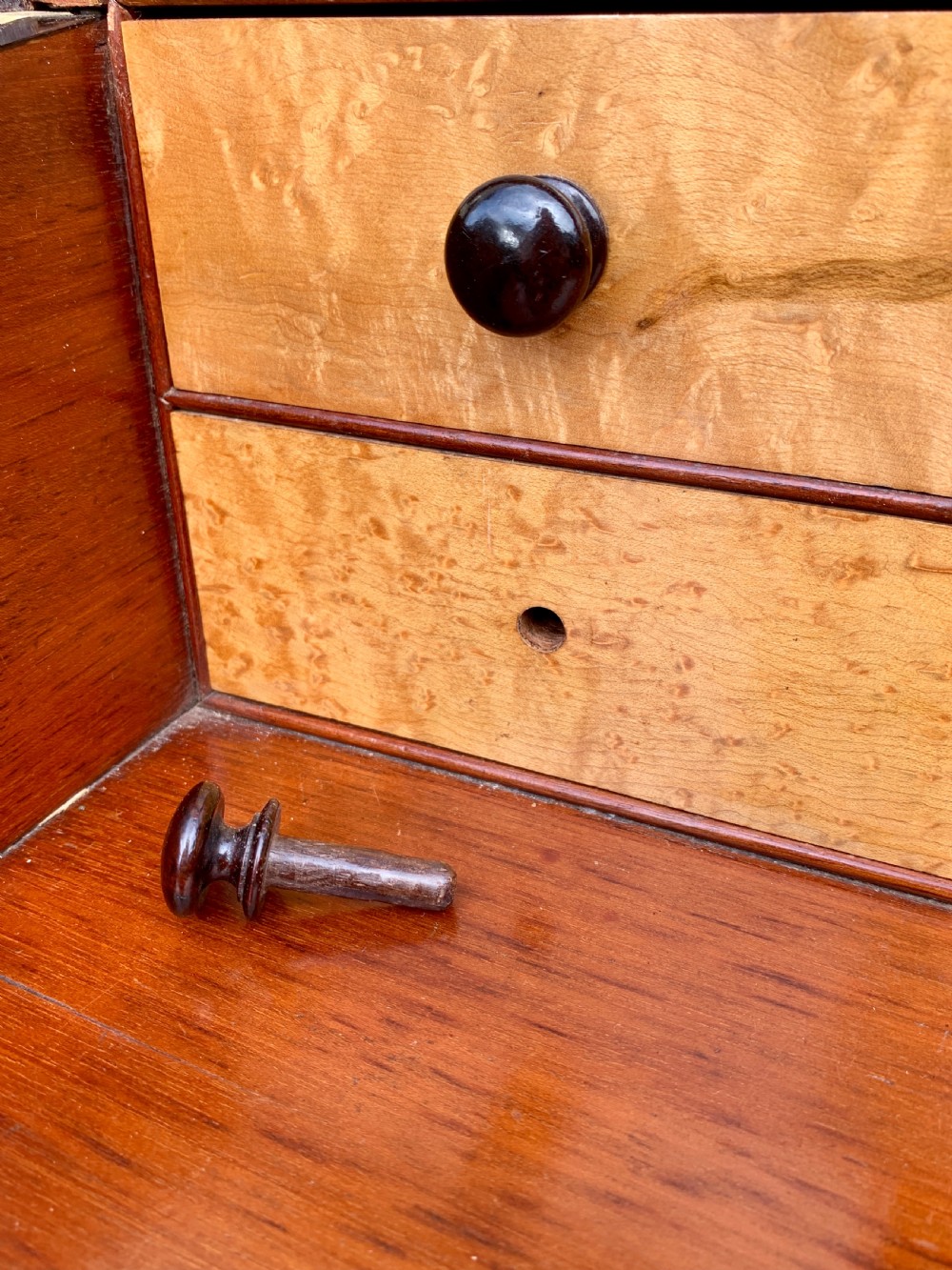 Regency Rosewood Davenport Desk View XXI