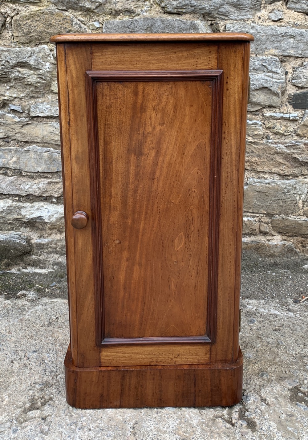 Antique Victorian Mahogany Bedside Pot Cupboard 