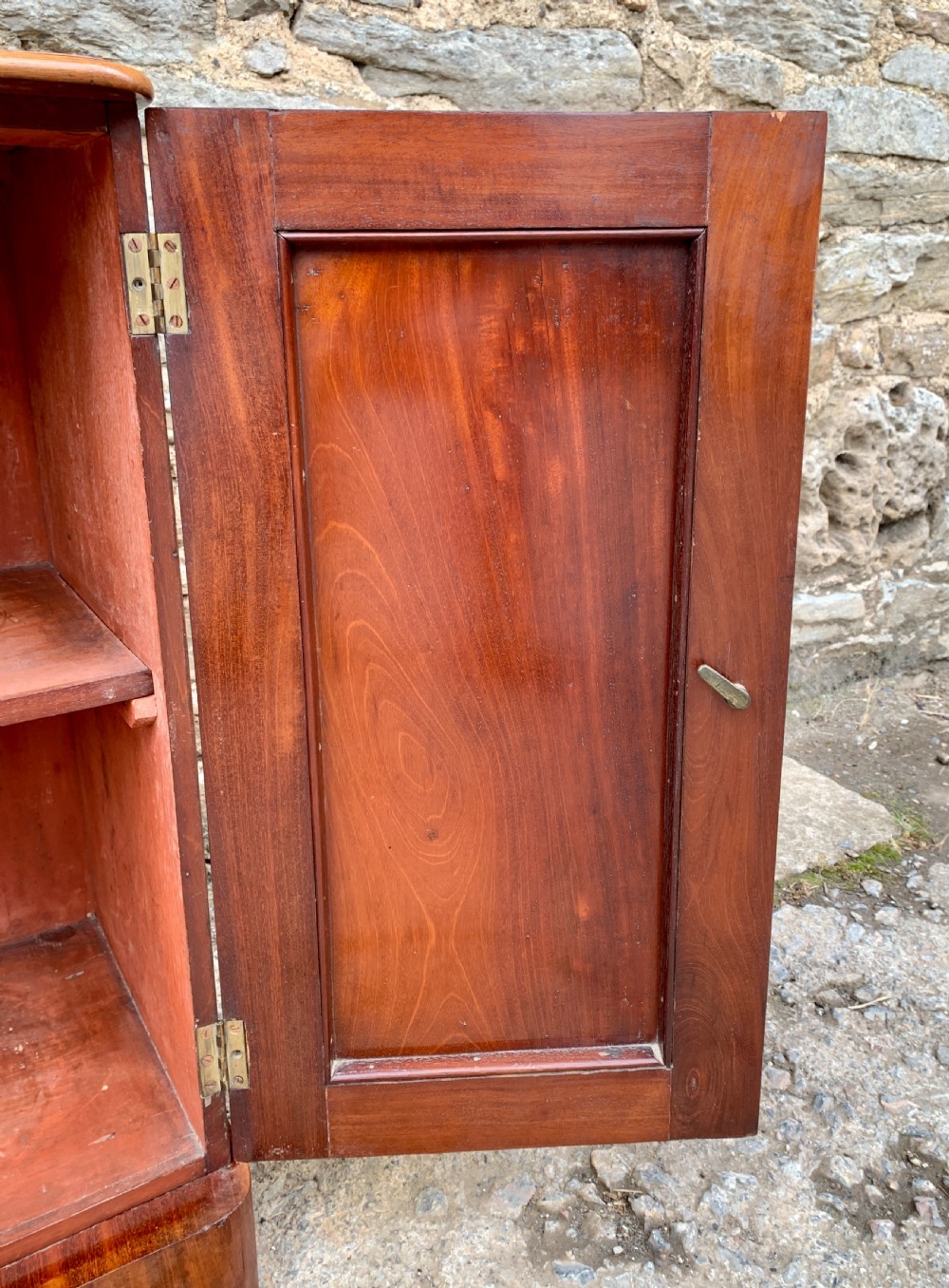 Antique Victorian Mahogany Bedside Pot Cupboard  View XII
