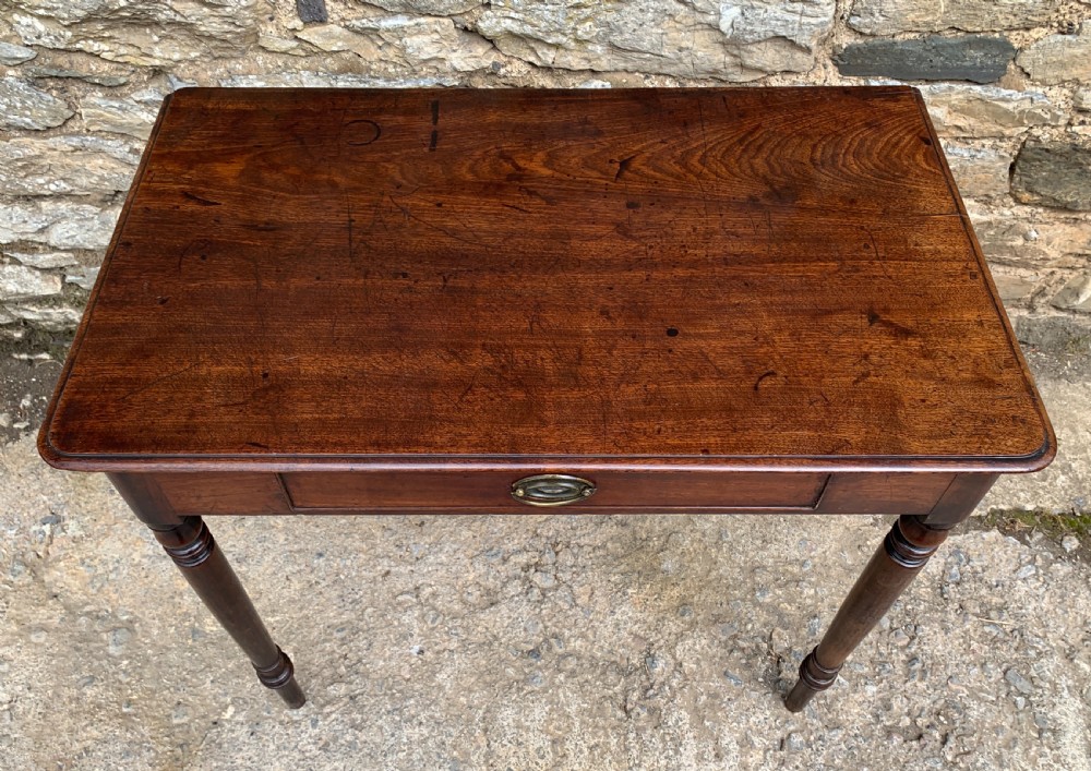 Antique Georgian Mahogany Side Table View V