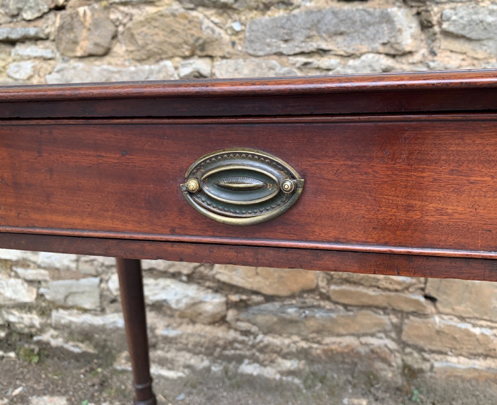 Antique Georgian Mahogany Side Table View VIII