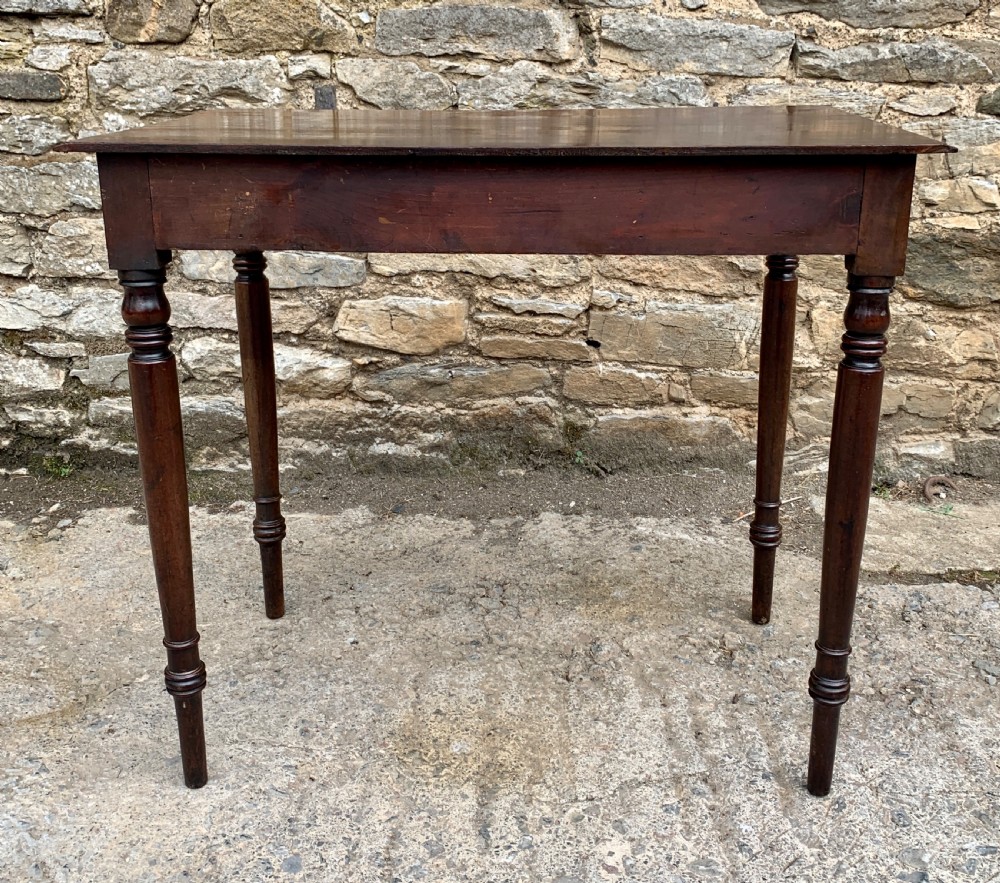 Antique Georgian Mahogany Side Table View XV