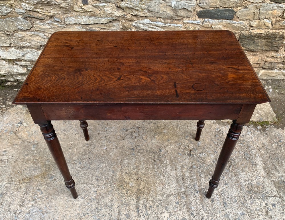 Antique Georgian Mahogany Side Table View XVI