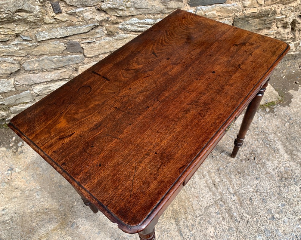 Antique Georgian Mahogany Side Table View XXI