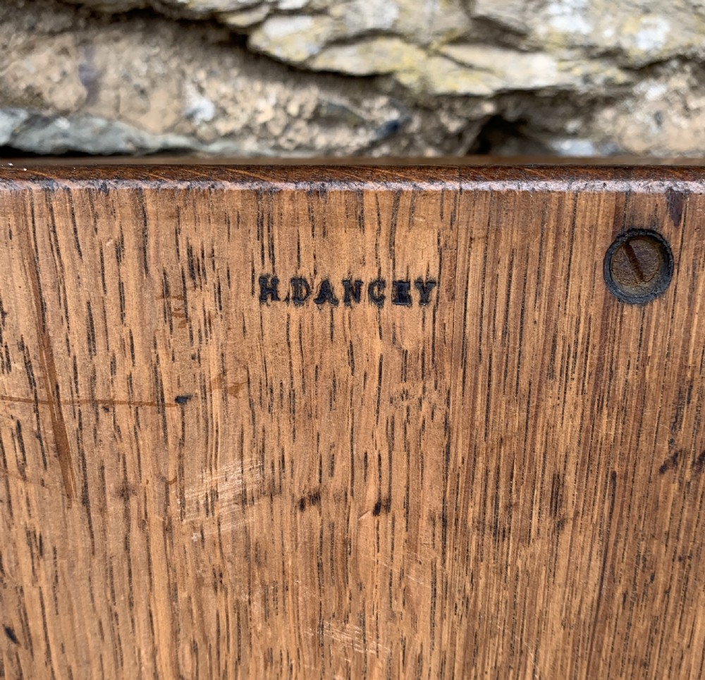 Antique Oak Butlers Tray View V