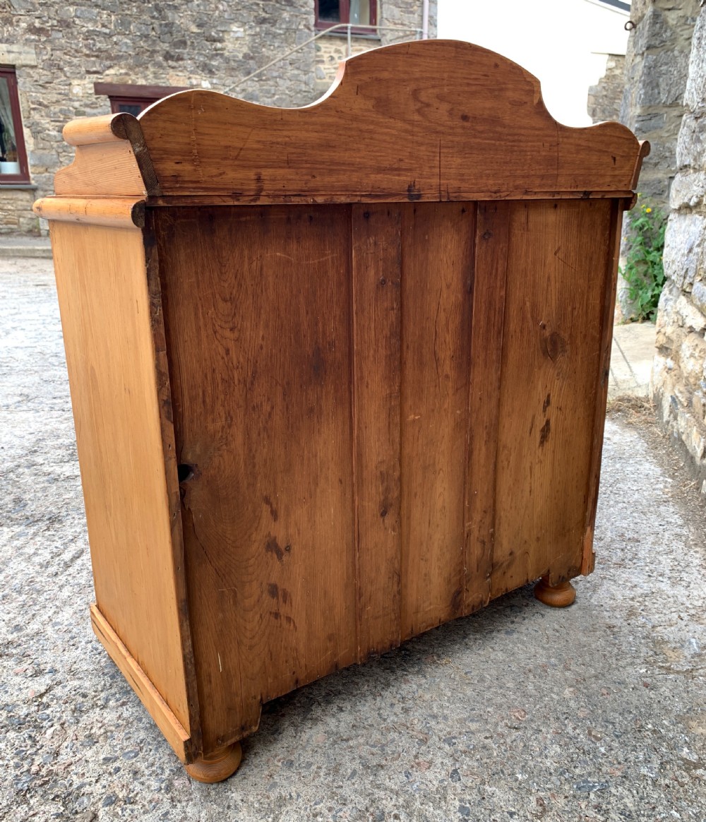 Victorian Stripped Pine Chest of Drawers View XIII