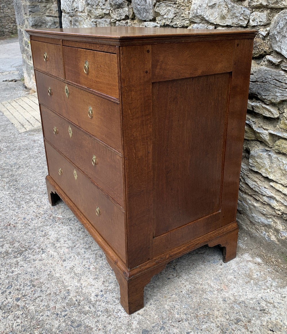 Georgian Oak Chest of Drawers View III