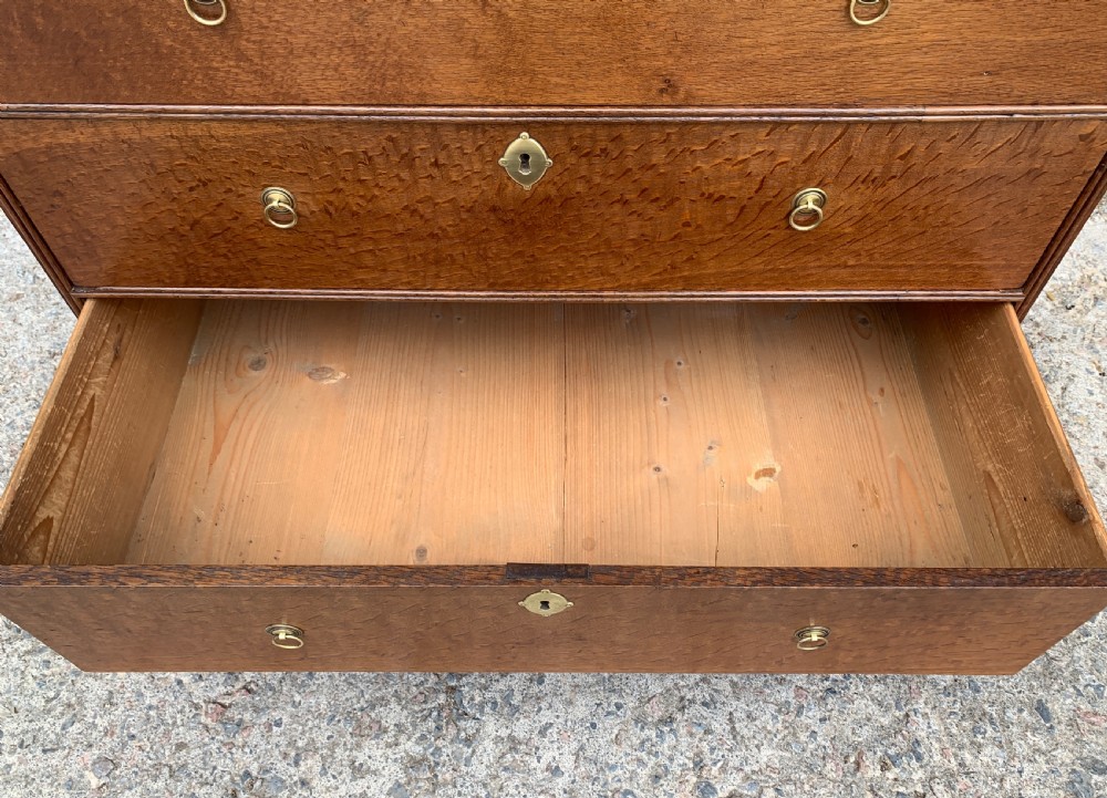 Georgian Oak Chest of Drawers View IV