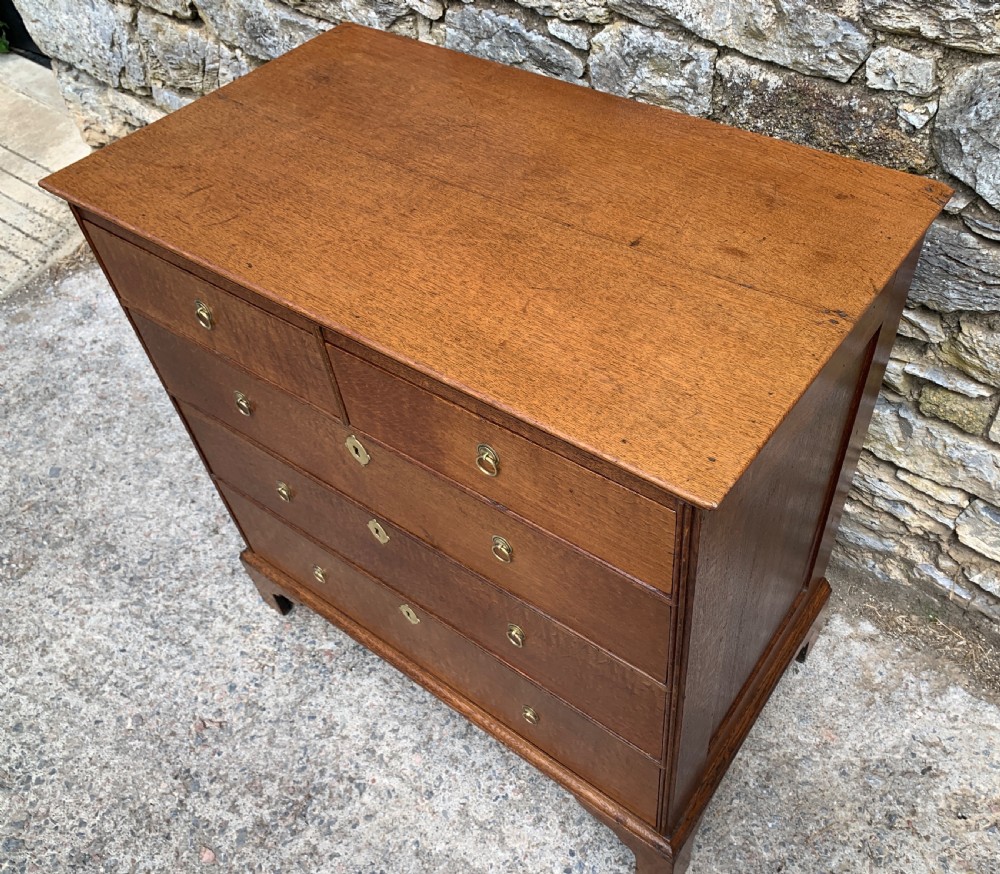 Georgian Oak Chest of Drawers View VI