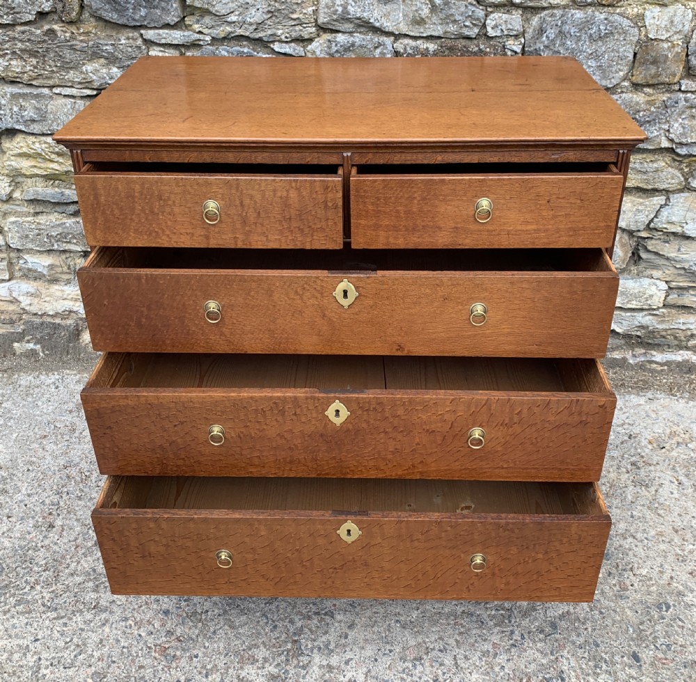 Georgian Oak Chest of Drawers View VII