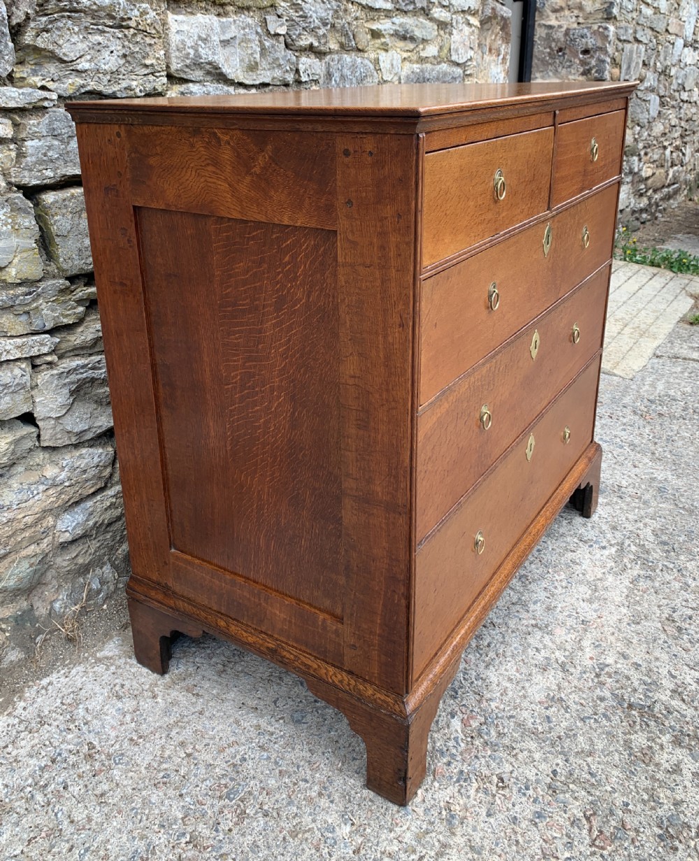 Georgian Oak Chest of Drawers View XI