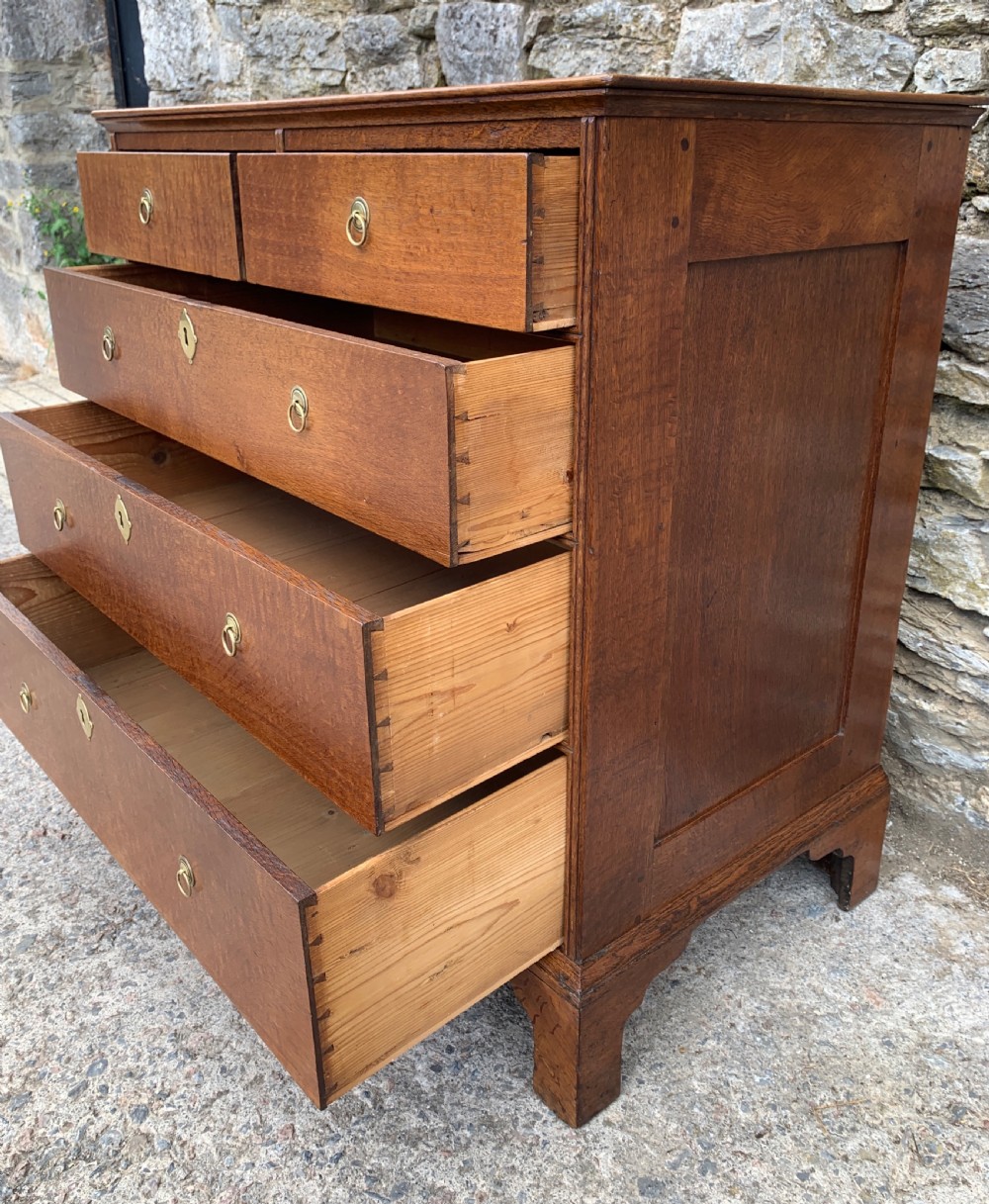 Georgian Oak Chest of Drawers View XV