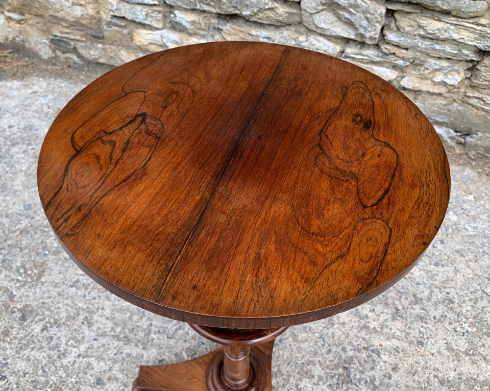 Regency Rosewood Campaign Wine Table View V