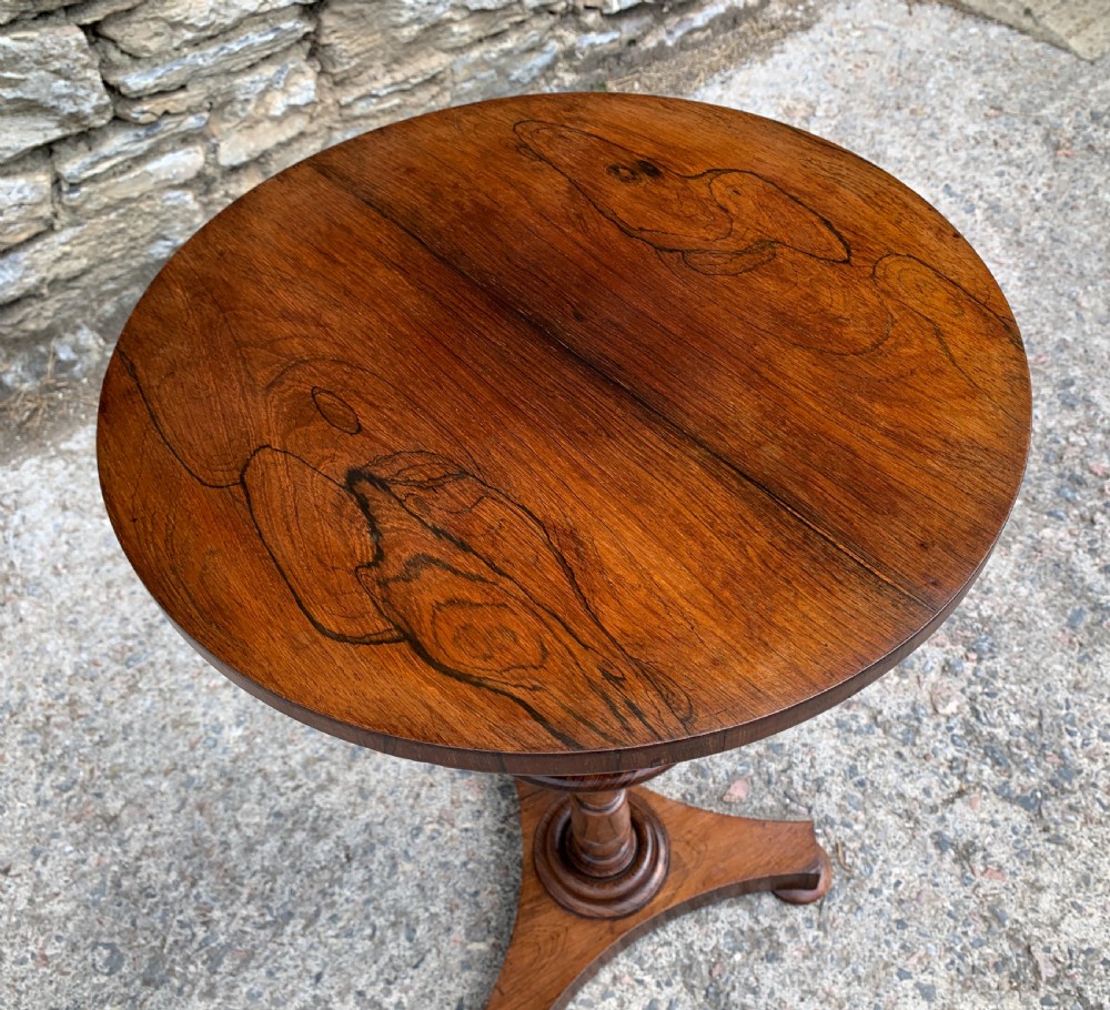 Regency Rosewood Campaign Wine Table View VI