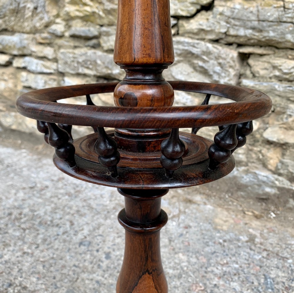 Regency Rosewood Campaign Wine Table View XII