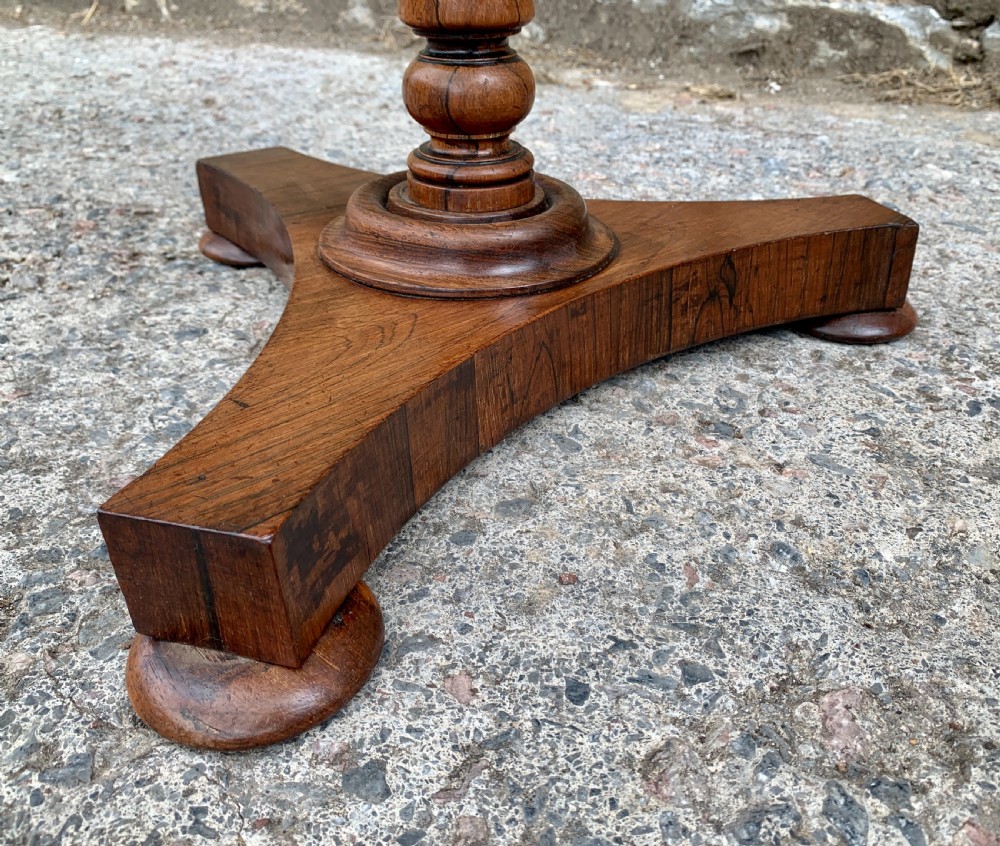 Regency Rosewood Campaign Wine Table View XIII