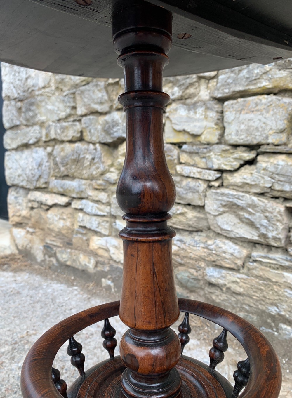 Regency Rosewood Campaign Wine Table View XV