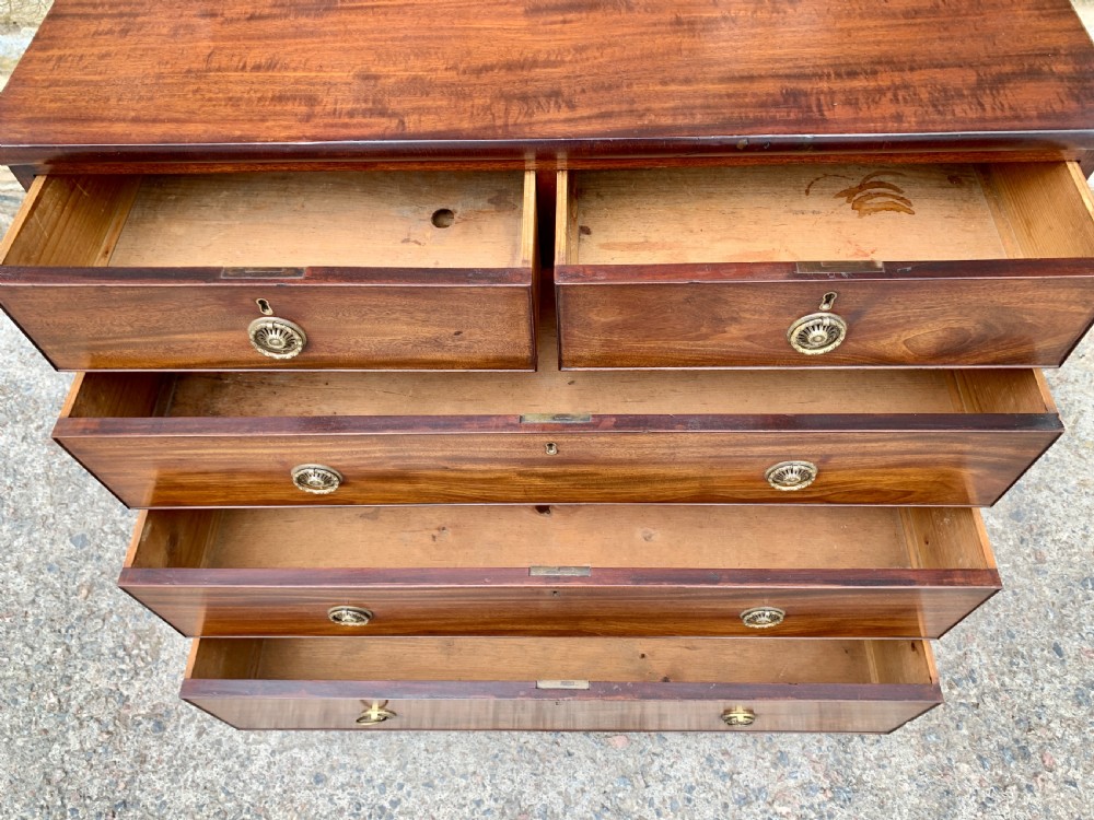 Georgian Mahogany Chest of Drawers View XIII