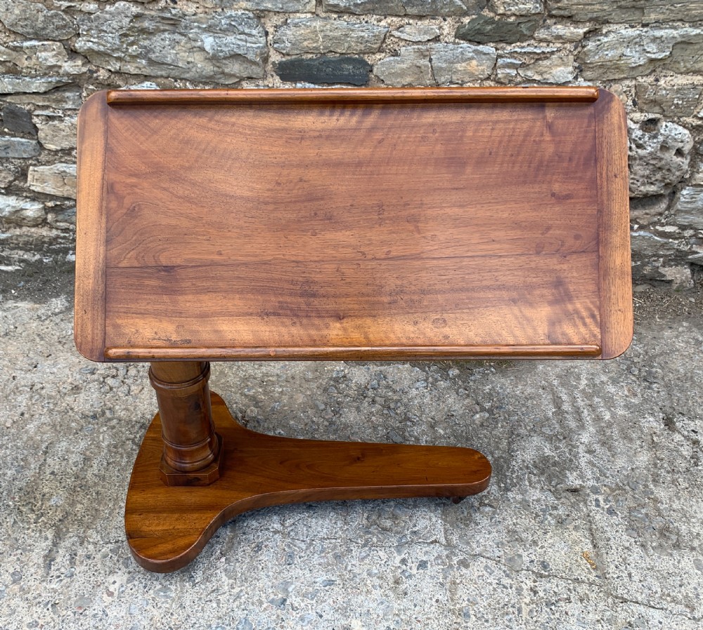 Victorian Mahogany Adjustable Reading Table View III