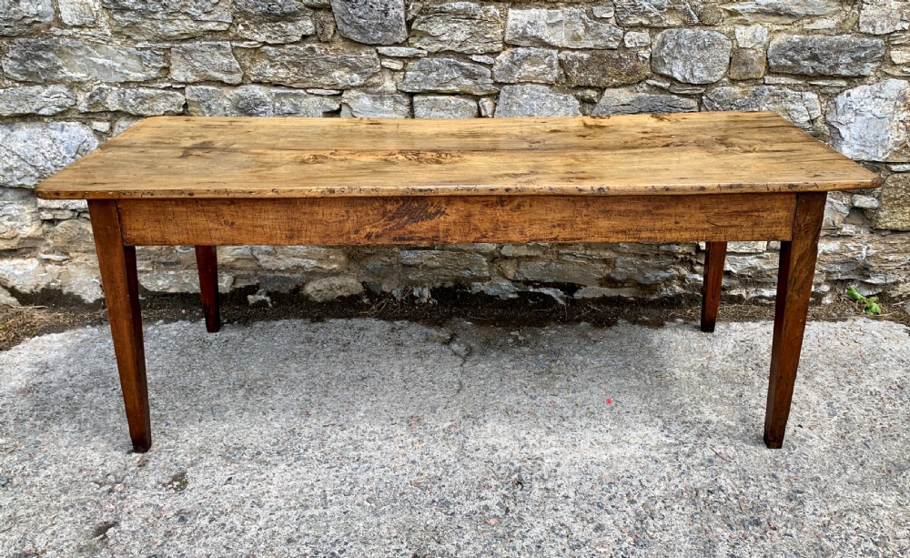Large French Farmhouse Table View IX