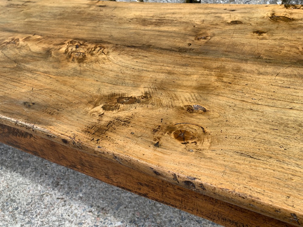 Large French Farmhouse Table View XIII