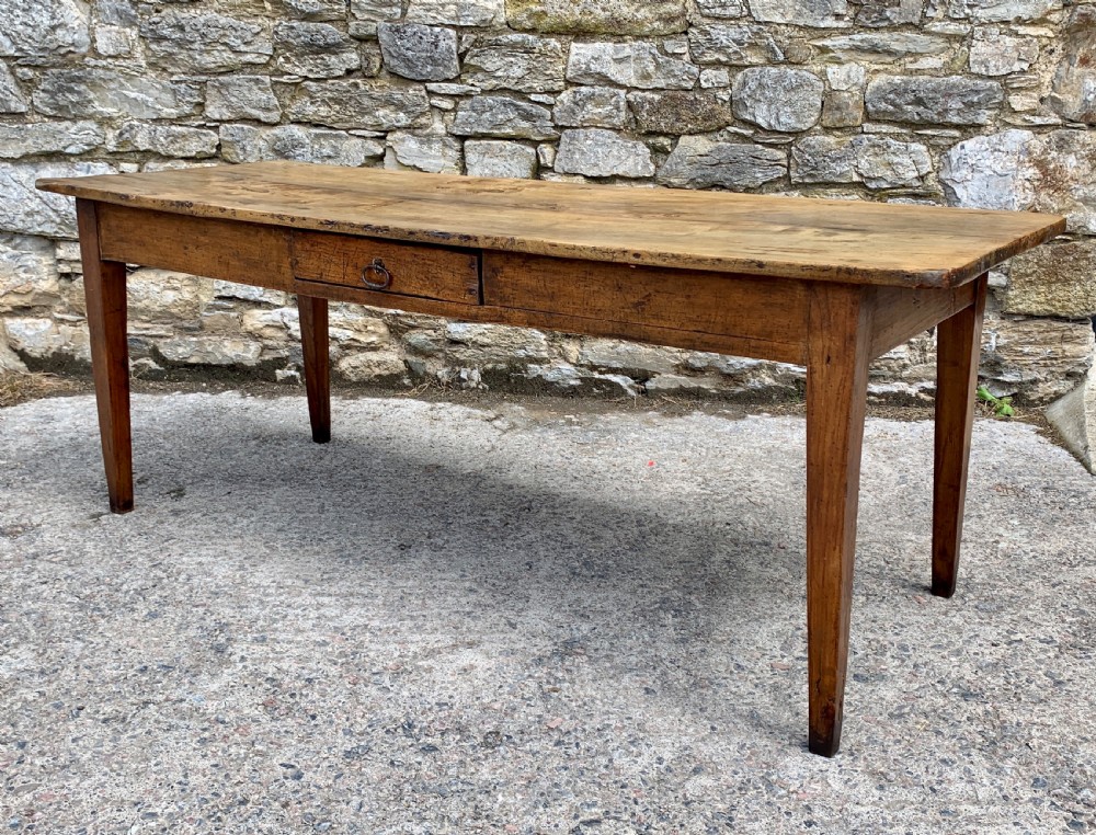 Large French Farmhouse Table View XIV